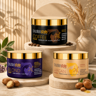 Samba Blond/Red/Coffee & Argan Mask 300ml